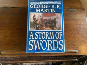 A STORM OF SWORDS,  George R.R. Martin, SIGNED, 1st/1st HCDJ - Picture 1 of 5