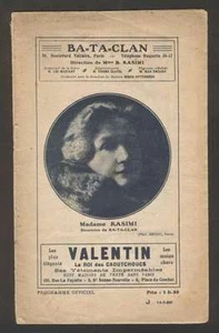 Frankreich Programm Bataclan L Hegoburu M Lambert 1923 - Bild 1 von 2