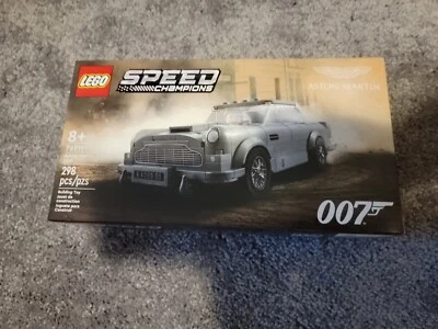 乐高 76911 Speed Champions 007 阿斯顿·马丁 DB5 邦德手装聚合物  — 第 1/3 张图片