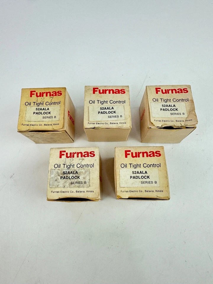 ACCESORIO CANDADO FURNAS 52AALA SERIE B *LOTE DE 5* Foto 1 de 4