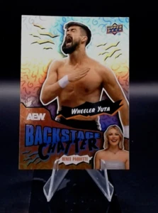 Wheeler Yuta 2025 cubierta superior AEW Backstage Chatter #BC-6 - Imagen 1 de 2
