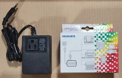 200 Watt Compact Voltage Converter Transformer 220v to 110v Step Down - Image 1 of 4