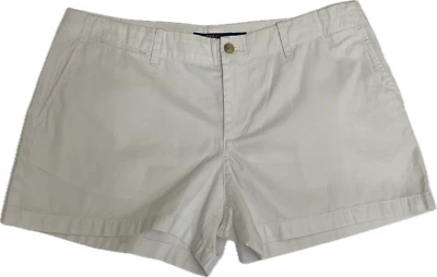 Polo Ralph Lauren Women Shorts White Chino Size 14 - Image 1 of 3