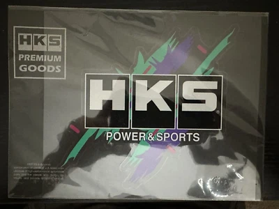 PEGATINA HKS POWER AND SPORTS HECHA EN JAPÓN NUEVA Foto 1 de 2