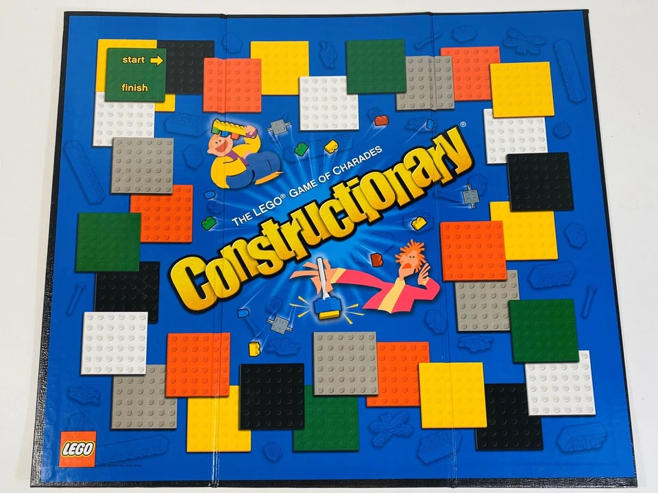 LEGO Constructionary Board Game of Charades Replacement GAME BOARD ONLY - Image 1 of 4