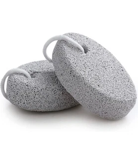 Natural Foot Pumice Stone for Feet, Borogo 2-Pack Lava Pedicure Tools Hard Sk... - Picture 1 of 5
