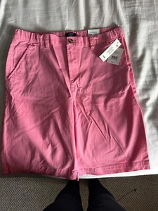 NEW Crown & Ivy Kids Boys Pink Shorts Size 20 Regular Adjustable Waist NWT - Picture 1 of 2