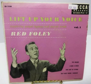 Red Foley - Lift Up Your Voice Volume 1 Decca ED2184 45 EP - Imagen 1 de 5