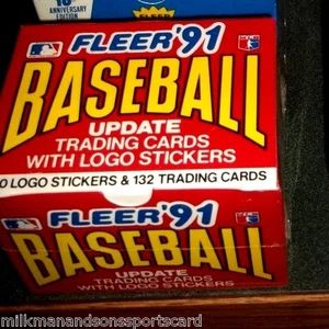 1991 FLEER UPDATE SET factory sealed 132 baseball cards BAGWELL IROD RC @ $6.95 - Picture 1 of 1