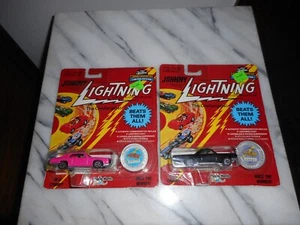 2 JOHNNY LIGHTNING The Challengers! / Pink Custom GTO & Black El Camino / Limitiert - Bild 1 von 4