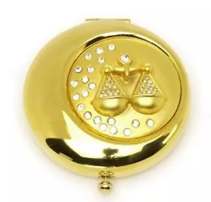 Estee Lauder Solid Perfume Powder Compact - Zodiac 2000 Libra - Picture 1 of 1