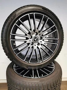4 neumáticos de invierno 225 45 R18 Mercedes Clase C W206 llantas de aluminio 18" ruedas de invierno. - Imagen 1 de 7