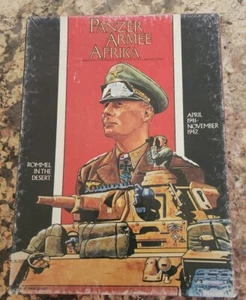 PANZER ARMEE AFRIKA AVALON HILL (1982) ROMMEL IN THE DESERT BOARD GAME   (HDN93) - Picture 1 of 15