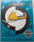 1960 Brochure motoneige Ski-Doo dépliant usine véritable usine d'origine OEM