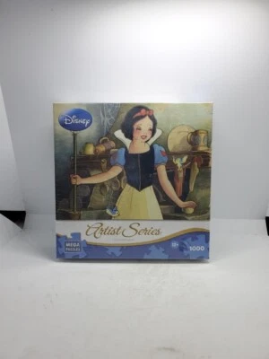DISNEY Portrait of Innocence 1000 pc Puzzle Snow White Mega Puzzles New - image 1 of 4