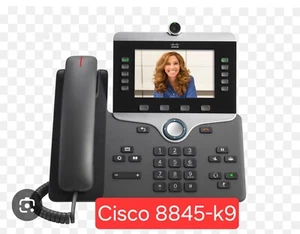 Cisco CP-8845-K9 IP Phone - Charcoal (Power Supply Not Included) Video IP Phone - Picture 1 of 1