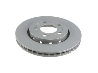 For 2004 Volkswagen R32 Brake Rotor Rear Zimmermann Coated 44996THTF - Image 1 of 2