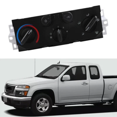 For  Chevrolet Colorado with RPO Code C60 2004-2012 AC Control Module Panel - Image 1 of 4