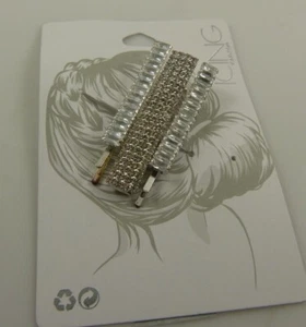 pasador de cristal pasador forma clip - Imagen 1 de 7