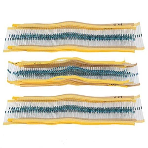 Kit surtido de resistencias de película metálica de 2500 piezas resistencias de bajo valor potencia - Imagen 1 de 4