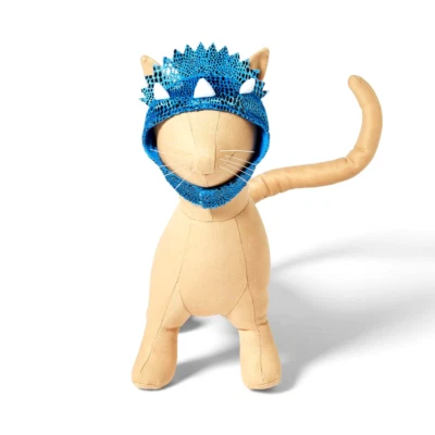 Hyde & EEK! Boutique™ Halloween Blue Dino Cat Costume One size head piece - Image 1 of 4