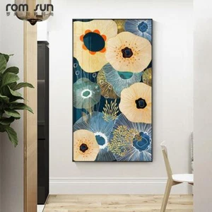 Abstract style Flowers Wall Art - Picture 1 of 12