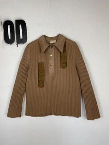 Suéter de Lana Gucci Años 80 Vintage Talla ~M-L - Imagen 1 de 16