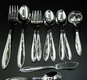 11 Lenox Covington Serving pcs Spoons/Forks/Ladle/++ EXC!! - Picture 1 of 5