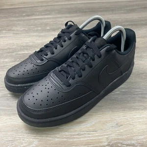 Nike Court Vision Low Next Nature DH2987-002 Men's Black Low Top Shoes Size 7 - Picture 1 of 9