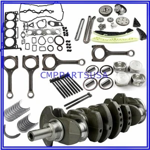 Kit de reconstrucción de motor G4KE 2,4 L - cigüeñal / varilla de conexión / kit de distribución para Hyundai KIA - Imagen 1 de 18