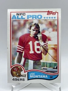 Joe Montana 1982 Topps #488 2nd Year Card HOF G2 1 - Bild 1 von 11