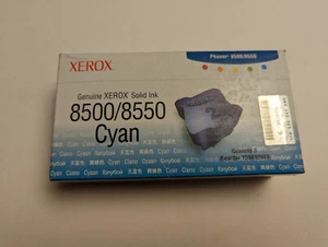 Nuevo paquete de tinta sólida cian Xerox Phaser 8500/8550 (3 palos) 108R00669 - Imagen 1 de 3