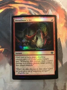 MTG Dreadmaw's Ire FOIL Lost Caverns of Ixalan LCI 0147 NM - Picture 1 of 2