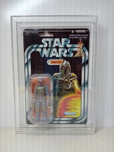 Star Wars Vintage Collection Rocket Firing Boba Fett VCP03 in Acrylic Case 2010 - Picture 1 of 2