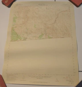 JACUMBA Quadrangle California USGS Topographic Map 1959 Vintage 21x17 - Picture 1 of 13