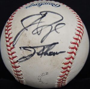 JIM THOME Chicago White Sox 1B TRI-SIGNED Baseball PSA/DNA STICKER ONLY #AK27548