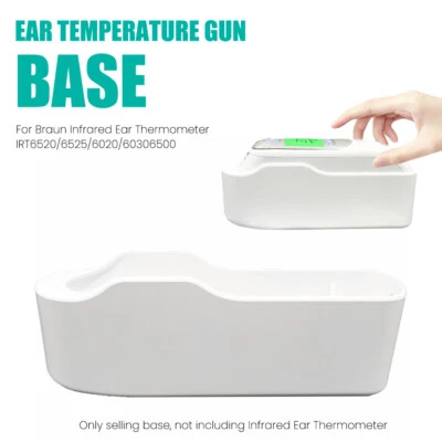 Storage Base Dock for Braun Thermoscan Ear Thermometer IRT6520 IRT6500 IRT6020 - Image 1 of 4