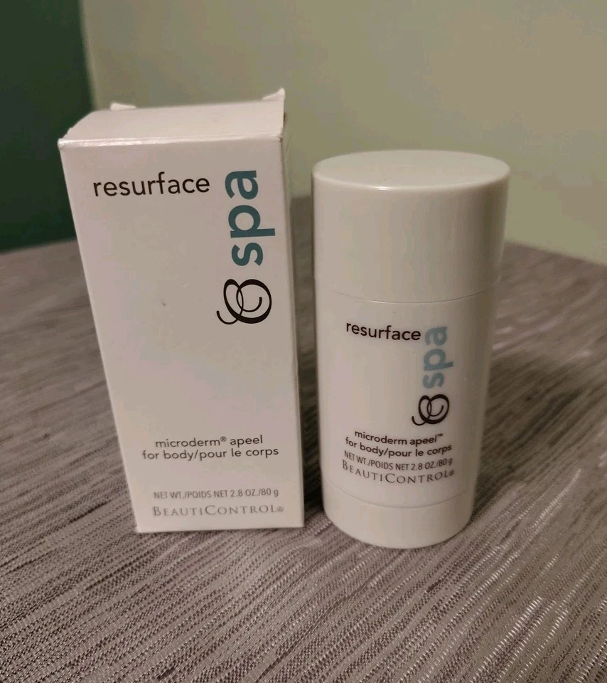 Resurface Spa Microderm Apeel for Body BeautiControl 2.8 oz/ 80g New - Image 1 of 4
