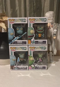 Solar Opposites Funko Pop Lote (4): Korvo 974 Terry 975 Yumyulack 976 Jesse 977 - Imagen 1 de 1