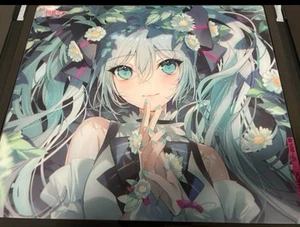 Tapis de souris de jeu Wallhack SkyPAD SP-004 Hatsune Miku tapis en verre presque comme neuf Japon - Photo 1/4