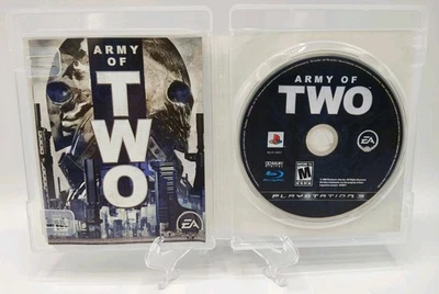 Army of Two - (PS3, 2008) *CIB* Disc is NEAR MINT* Black Label* Tested! - Image 1 of 4