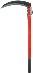 Hoja de hoz plegable 21 cm guadaña 39 cm mango de acero jardín granja cortador de hierba - Imagen 1 de 14