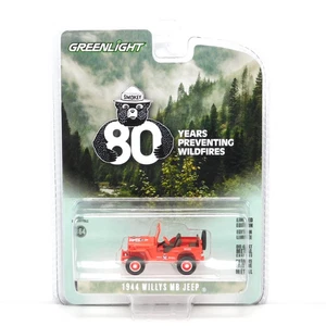 Greenlight Anniversary Series 17 1944 Willys MB Smokey Bear 1:64 Diecast - Picture 1 of 3