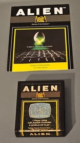 Alien +Manual Atari 2600/7800/2600+/7800+ TESTED WORKS