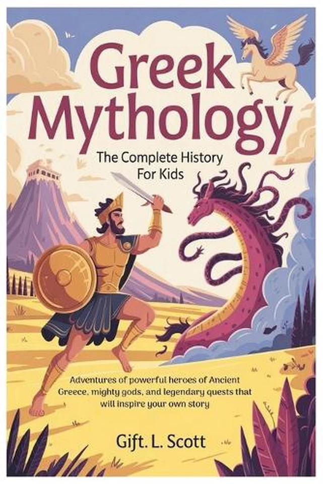 Greek Mythology: The Complete History for Kids: Adventures of powerful heroes of - Image 1 of 1
