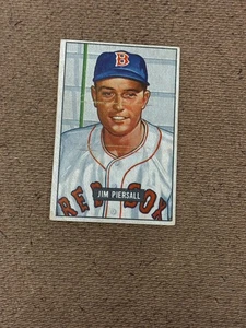 1951 Bowman Jim Piersall RC #306 EX V16020 - Bild 1 von 1