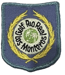 Vintage Golfschläger Rio Real Lost Monteros gestickter Aufnäher 2" x 2-1/2" - Bild 1 von 4
