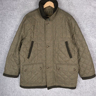 RASCHER LODEN MEN'S QUILTED WOOL CASHMERE JACKET size 28 or 68 4XL HUNTING LUX - Image 1 of 4