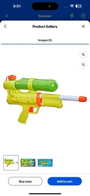 Pistola bláster retro NERF Hasbro Super Soaker XP50-AP y Xp100 2021 NUEVA  Foto 1 de 3