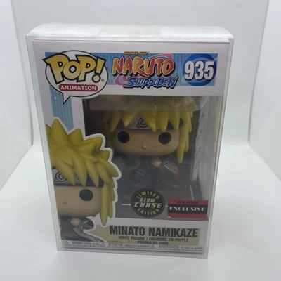 Funko Pop CHASE Naruto Shippuden Minato GITD с защитой аниме AAA - Изображение 1 из 4